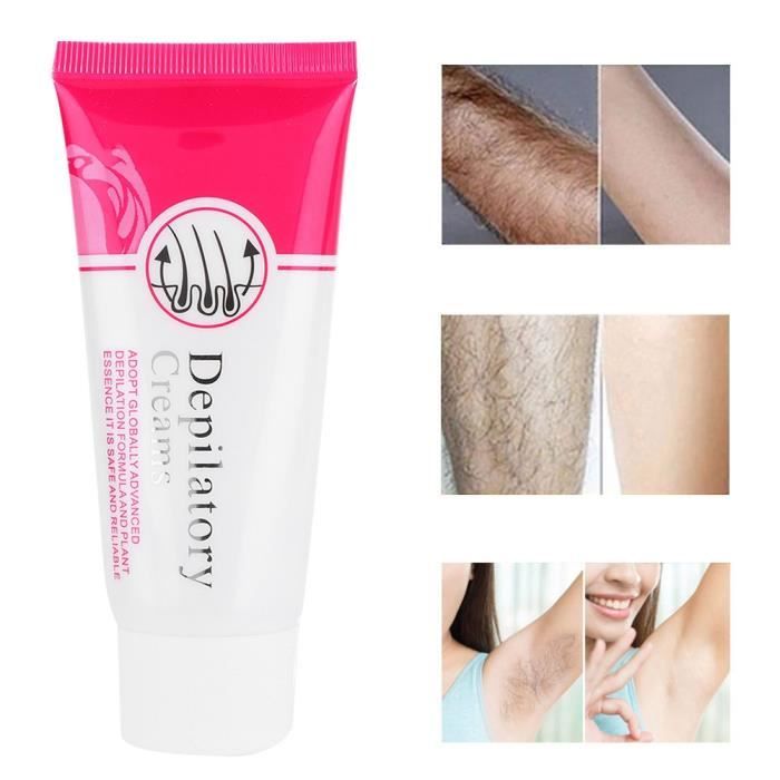 Crème Dépilatoire Permanente Pour Zones Intimes Homme - Naturelle Et Indolore - Neuf