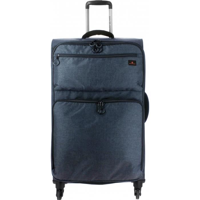 Valise Souple David Jones Polyester 77 cm Grande Taille Marine