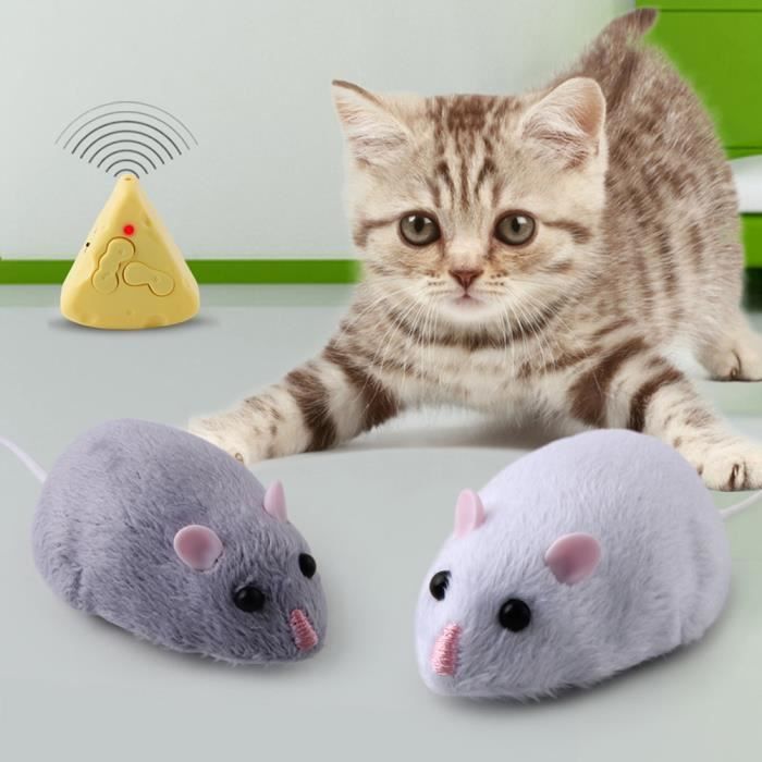 Comparer les prix de Drfeify Jouet Souris Télécommande pour Chat - Réaliste et Contrôle à Distance