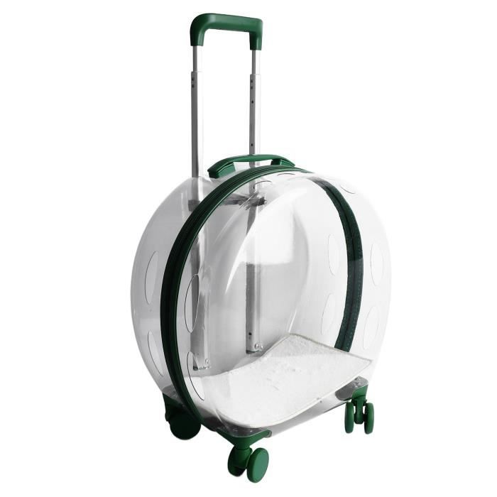 Meilleurs prix pour Sac de transport pour chats - DUOKON - Coque en PC métallique - Anti-collision - Transparent