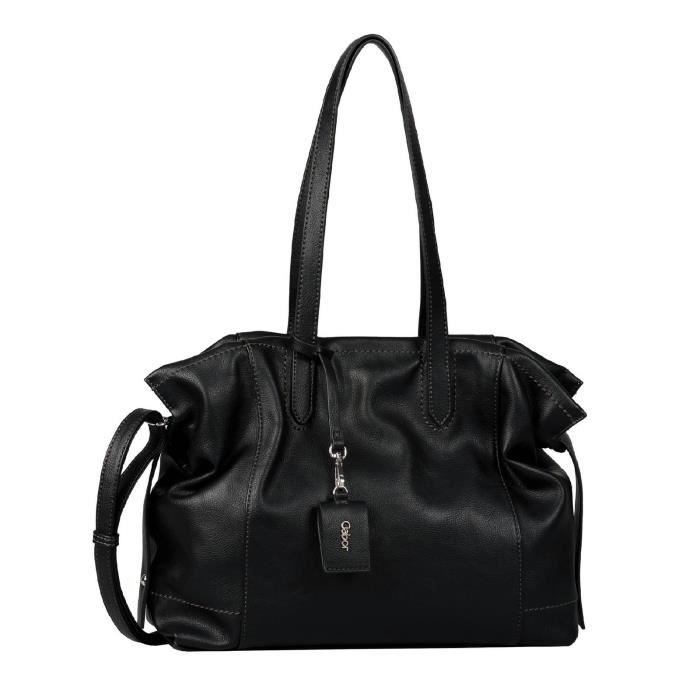 Gabor Fernanda Zip Shopper L Black 136902 sac shopper sac a main