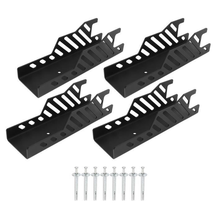 Support Mural Pour Pinceaux De Détail Auto - En Acier, 10 Emplacements - Pour Organisation Garage, Atelier, Rangement Outils