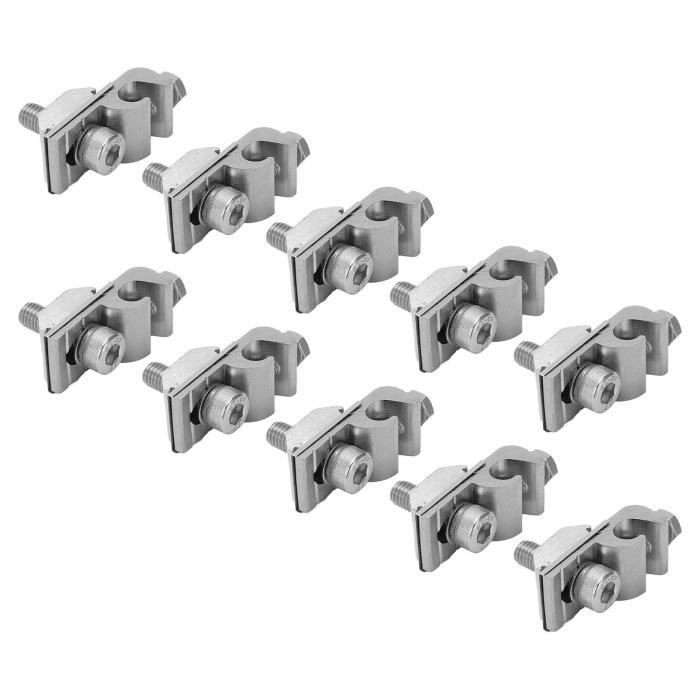 Lot De 40 Clips Pour Serre De Jardin, Clips Pour Tube D'ombrage, Filet