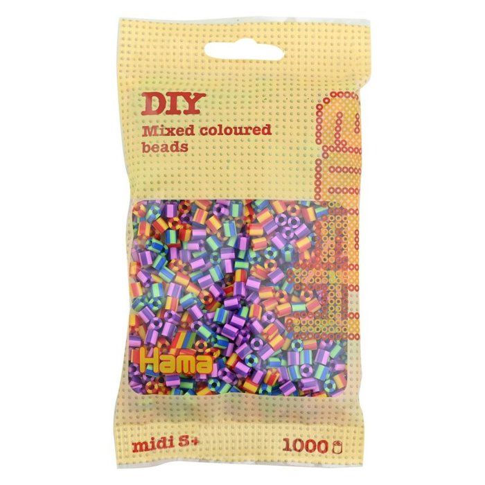 1 000 perles standard MIDI (5 mm) BIO bleu foncé 1 000 perles standard MIDI (5 mm) BIO bleu foncé