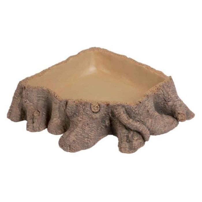 Hobby Abreuvoir Stump pour terrarium - point deau décor racine 21x21x5 cm
