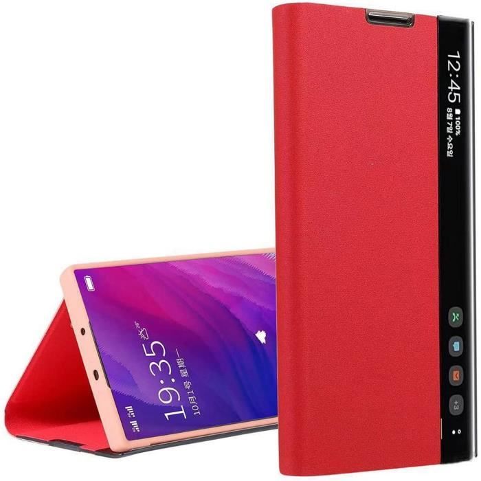 Coque HOOMIL MagFlip En Cuir Pour Google Pixel 9 Pro XL - Rouge