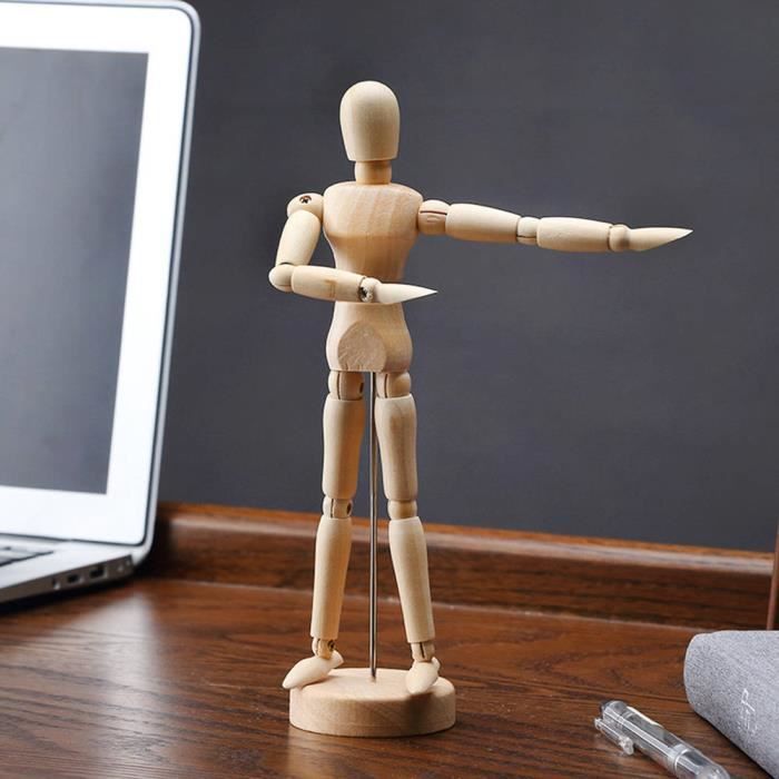 Mannequin d'artiste en bois de 30,5 cm, modèle main gauche