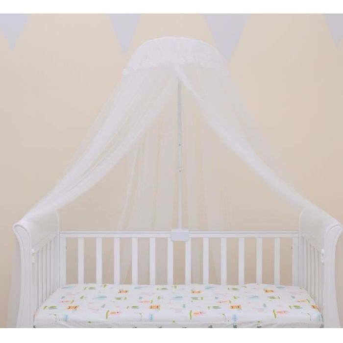 Ciel De Lit Pour Enfant Moustiquaire Pour Lit Bebe Ciel De Lit Baldaquin Avec Support Fixation Cdiscount Maison