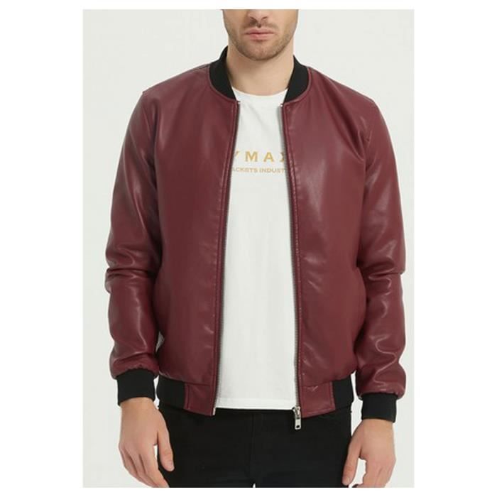 Blouson Homme Bordeaux Homme Bordeaux Cdiscount Pr t Porter