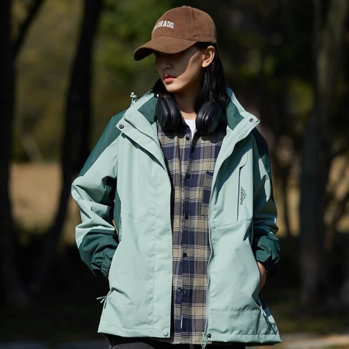 Veste De Pluie Longue Femme – Imperméable, Légère, Capuche, Grande Taille – Parfaite Randonnée, Camping, Printemps Automne