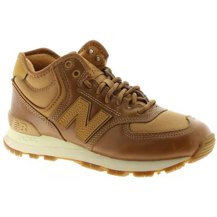 Baskets montantes - NEW BALANCE WH574 Camel - Cdiscount Chaussures
