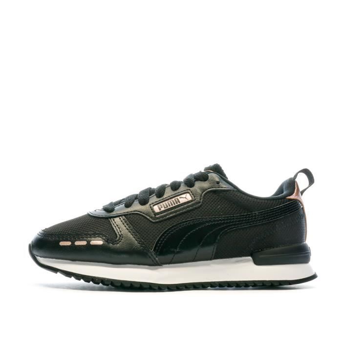 Baskets Noir Femme Puma R78 Shine Cdiscount Chaussures