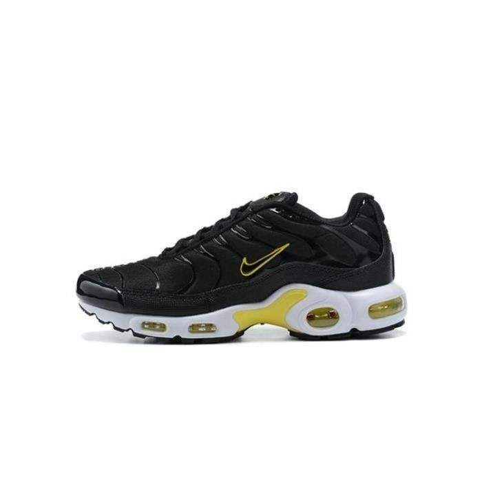 Tn nike jaune discount et noir