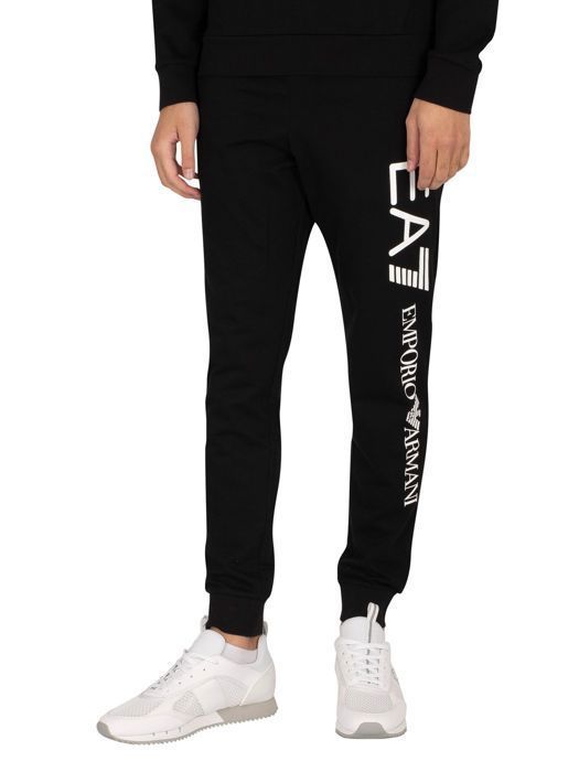 Pantalon de survêtement homme EA7 Emporio Armani - Noir - Fitness - Respirant - Indoor