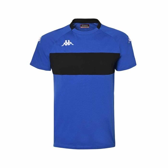 T-shirt homme DIAGO - KAPPA - Coupe droite - Manches courtes - Bleu, noir