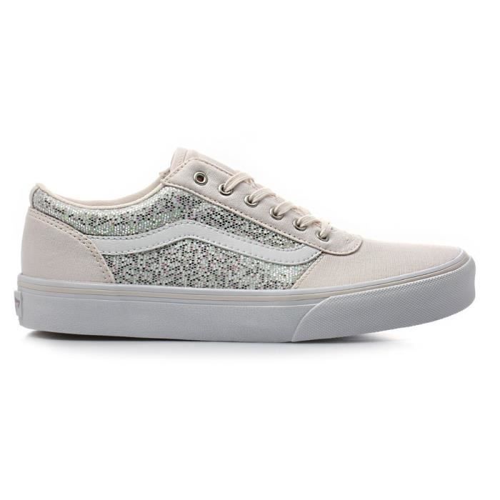 Vans femme sale grise et rose