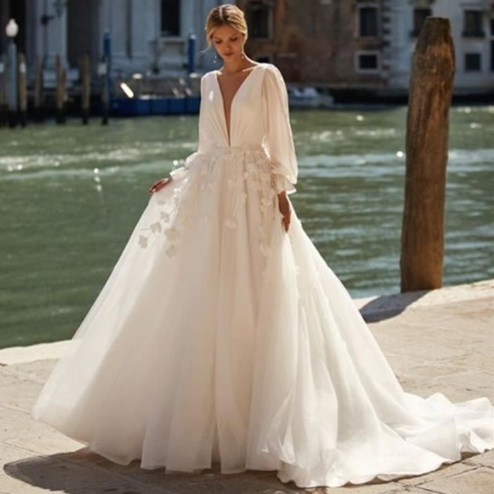 Robe longue elegante mariage outlet