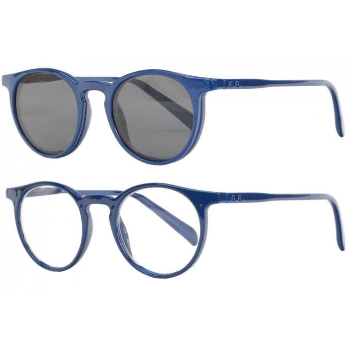 Lunettes Loupe Solaire New Time Lunettes Loupe Solaires Clip Magnetique Bleues Rondes Syna Dioptrie 3 Bleu Bleu Achat Vente lunettes de lecture Mixte Adulte Cdiscount
