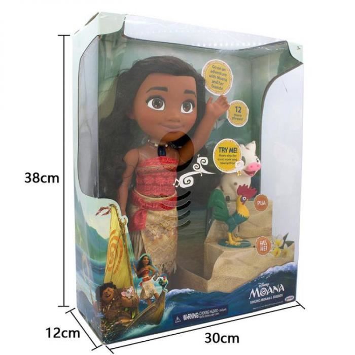 40 Cm Moana Musique Anime Moana Pvc Action Toy Chiffres 1 Piece Figurine Action Action Figurines De Batterie Modele Cdiscount Jeux Jouets