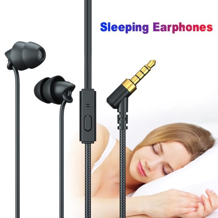 Omabeta écouteurs stéréo pour dormir Écouteurs intra-auriculaires