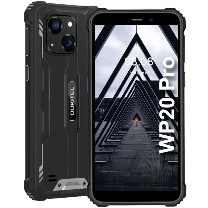 Smartphone OUKITEL WP20 Pro 64Go ROM Android 12 Écran 5.93 Pouces ...