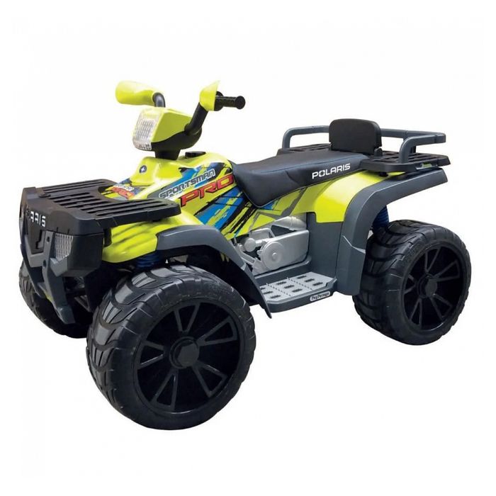 quad électrique - polaris sportsman pro citrus- peg perego