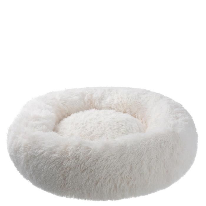 Meilleurs prix pour Coussin rond pour chien Donut - petstuff® - beige - Ø 120 cm - antidérapant et moelleux