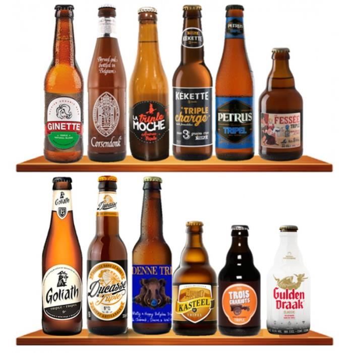Biére assortiment du monde IBB : les 15 bouteilles de 33cL à Prix