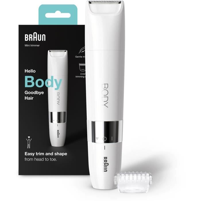 Mini tondeuse braun