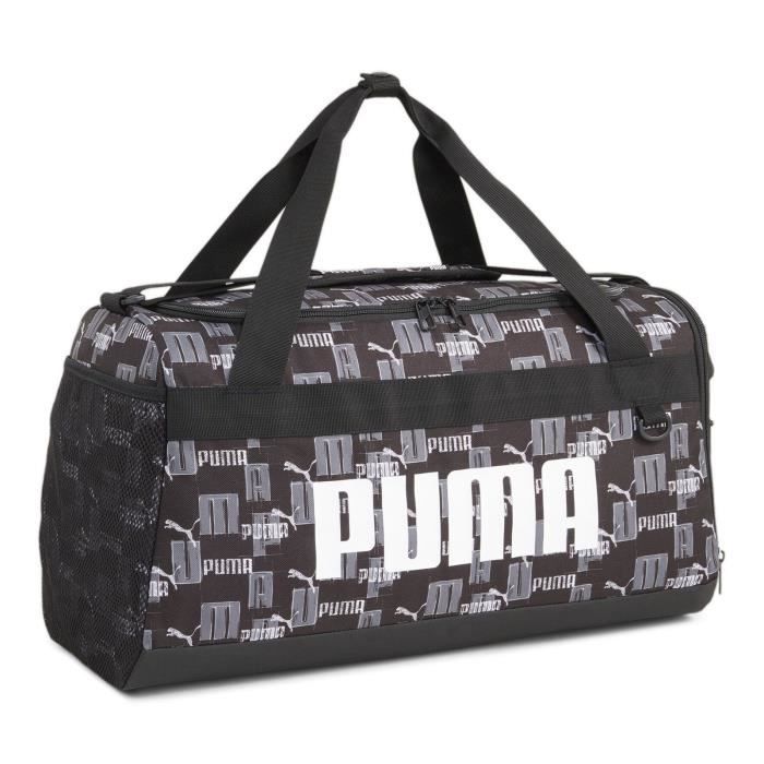 PUMA Challenger Duffel Bag S Puma Black - Logo AOP [252977] - sac à épaule sacoche