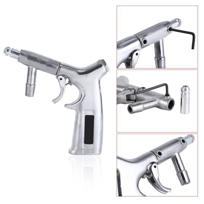 Pistolet à Sabler Portable Avec Compresseur - 2 Vitesses - 1/4 Pouce - Neuf
