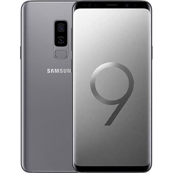 Vente Téléphone portable Samsung Galaxy S9+ 64 go Gris titane - Double sim - Reconditionné - Très bon état pas cher Vente Téléphone portable Samsung Galaxy S9+ 64 go Gris titane - Double sim - Reconditionné - Très bon état pas cher