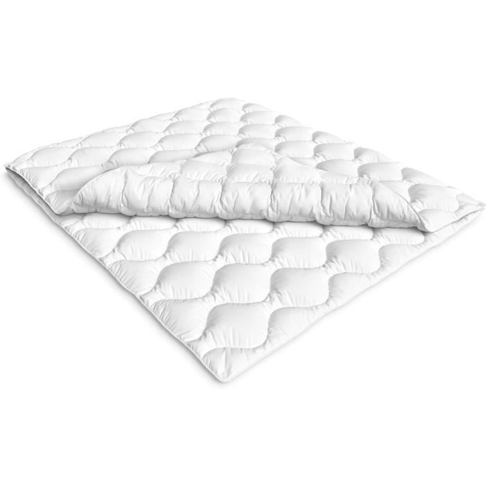 Dyausi Couette 260x240 Cm - Couette Imprimée Texture 3 Pièces - Édredon