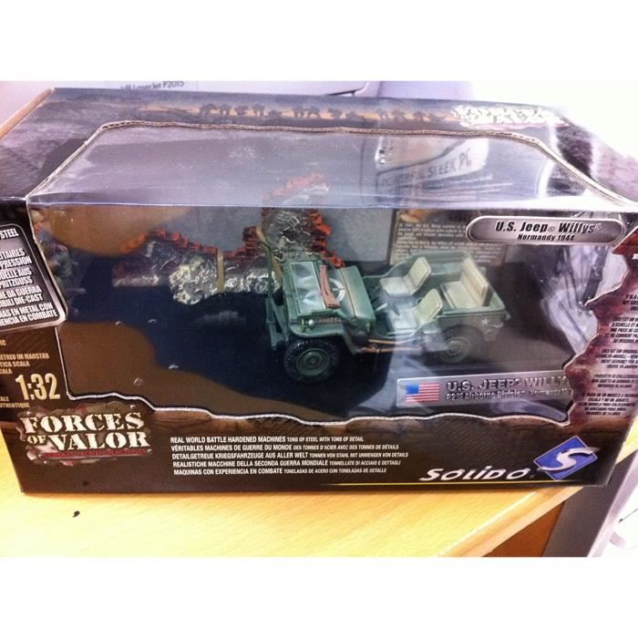 Solido, 1/43, Jeep + Cantine, Libération 44, US WW2, Neuf, Ref 6127 (60