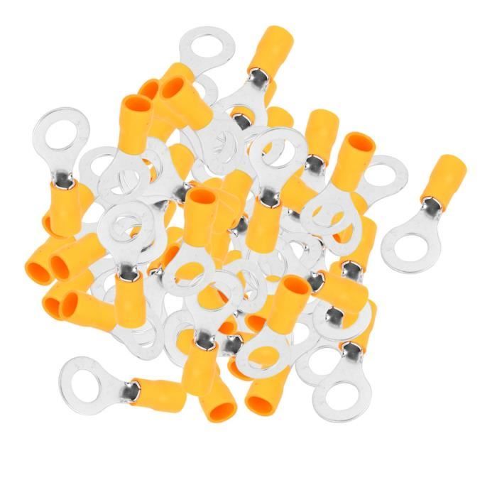 10 Cosses à Sertir à Oeillet 10.5mm Pour Câbles 1.5-2.5 Mm² (14-16 AWG) - Neuf