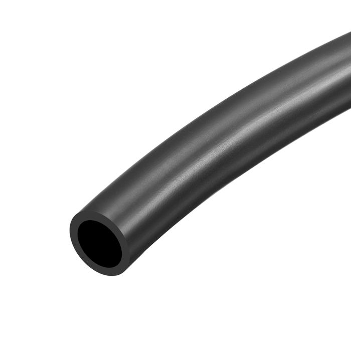 Happy-MAP Silicone Tuyau Tube 8mm Diamètre intérieur 12mm Diamètre extérieur 25m Noir Haute
