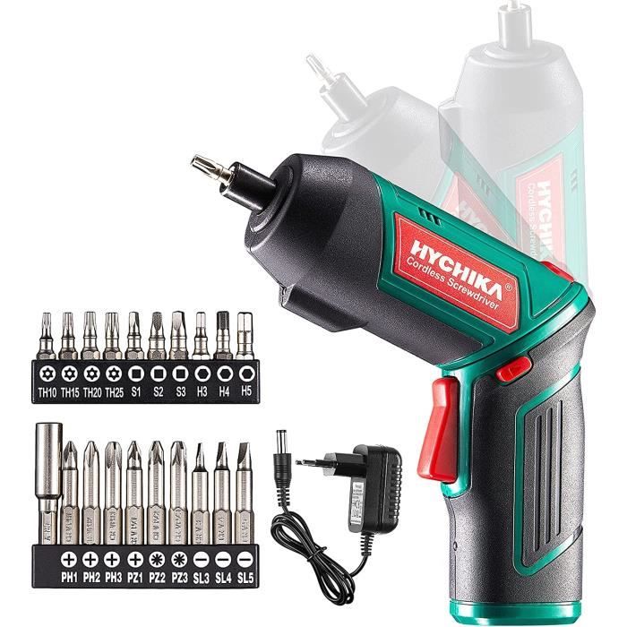 Visseuse Sans Fil SORAKO 3.6V - 6Nm, Batterie 1.3Ah, 30 Accessoires, LED, Valise