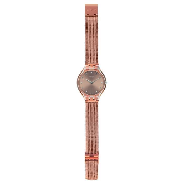 Swatch – montre-bracelet bordeaux pour hommes, horloge YWS430, Type d'écran  analogique, forme de cadran rond, mécanisme à Quartz, étanche 5 ATM -  AFRICA - URSHOP