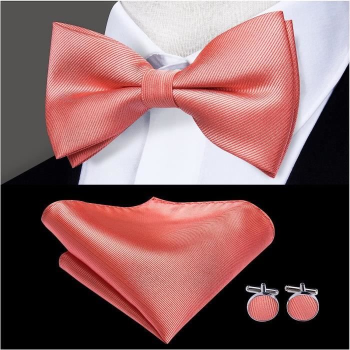 EHIOG Noeuds Papillon Ajustables Pour Hommes, Noeud Papillon Pré-noué