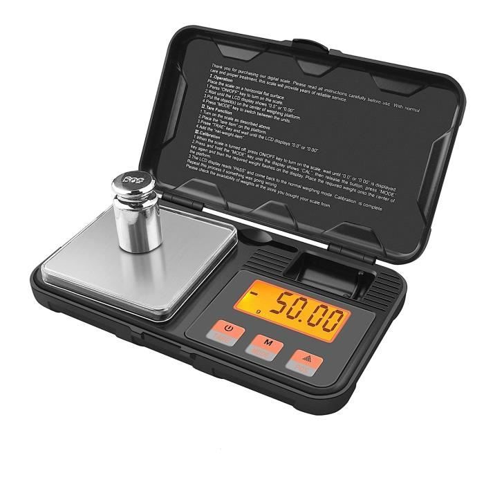 Kit De Poids étalonnage 100g Et 200g - Pour Balances De Précision Bijoux Et Labo - Poids Métriques En Acier Argenté