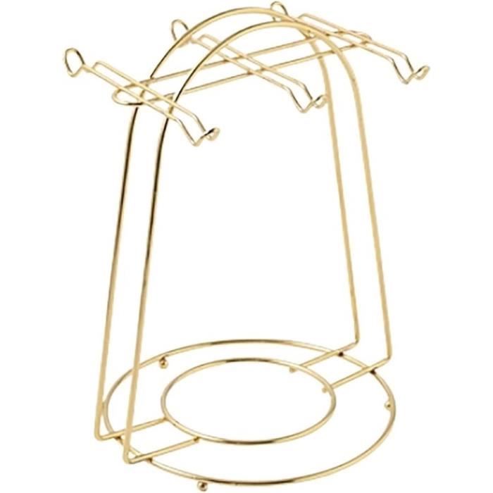 Porte-Gobelet À Café En Argent Tasse Porte-Panier Vaisselle Organisateur Panier Comptoir Tasse À