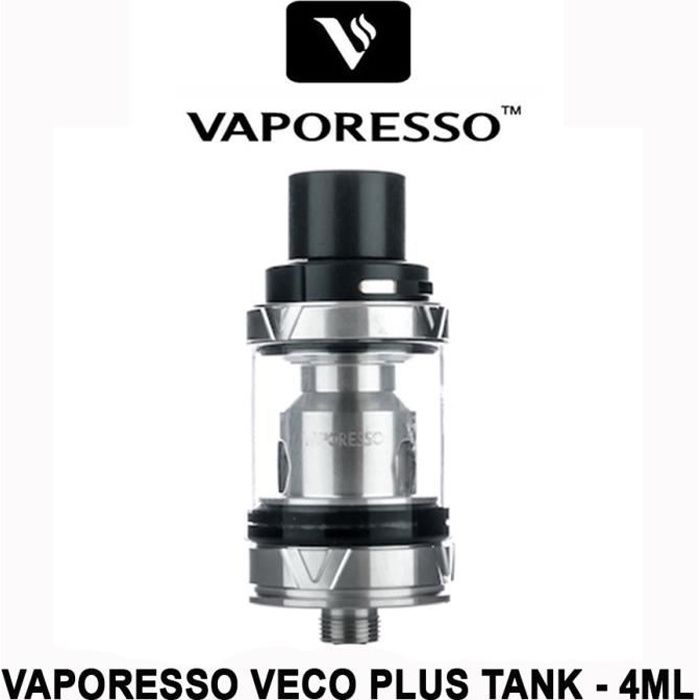 clearomiseur vaporesso veco plus tank 4ml argent noir certifie authentique cdiscount au quotidien