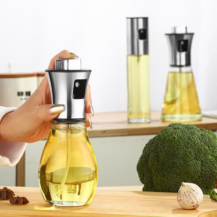 Spray Huile Cuisine 240 ML Vaporisateur Huile d'olive Avec Gicleur D'huile  Réglable - Pulverisateur d'Huile Olive Vinaigre - Cdiscount Maison