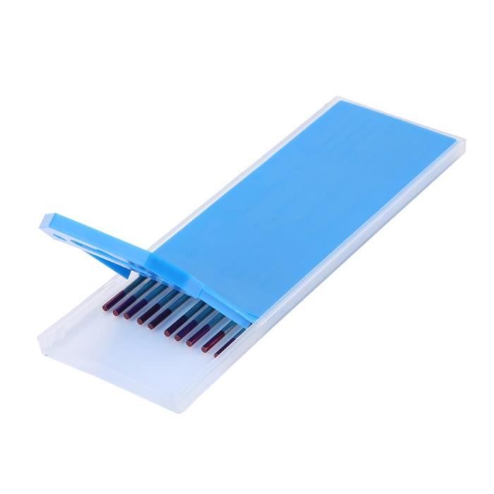 électrodes Colorées Soudure Lot Electrodes Tungstène EATBALE TIG | 10 Pièces Mixte 2.4/1.6mm | Pur, Cérium, Lanthane, Thorium électrodes Tungstène Tig Lot électrodes Colorées Soudure Lot Electrodes Tungstène EATBALE TIG | 10 Pièces Mixte 2.4/1.6mm | Pur, Cérium, Lanthane, Thorium électrodes Tungstène Tig Lot