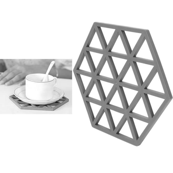 4 Pièces Sous-Verres En Silicone, Tapis De Café Isolé