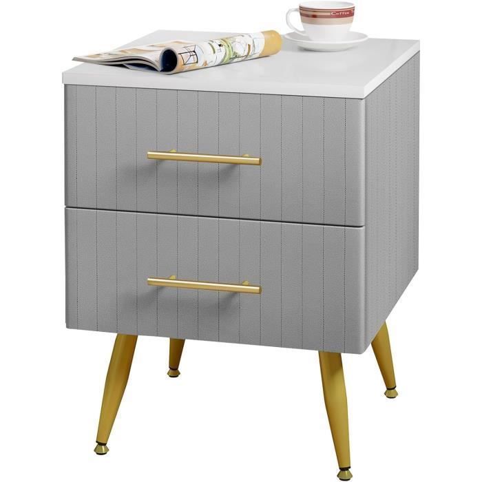 Commode 6 Tiroirs Avec Éclairage LED Et Prises USB - 104x32x84cm - Rangement Chambre Et Salon - Noir Moderne