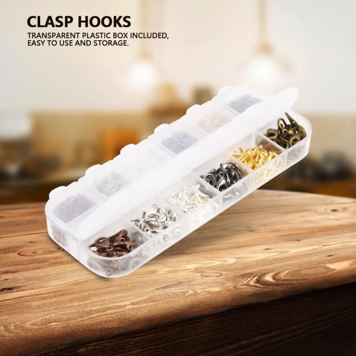 Lot De 18 Fermoirs Homard Plaqué Or 18K - 12mm Pour Bracelets, Colliers Et Créations Bijoux