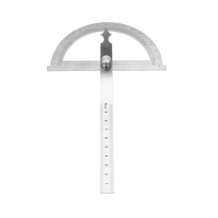 Rapporteur Numérique LCD En Acier Inoxydable - Précision 0,05° - Mesure Angles Et Longueurs (0-200 Mm) - Pour Menuiserie, Bricolage - 4