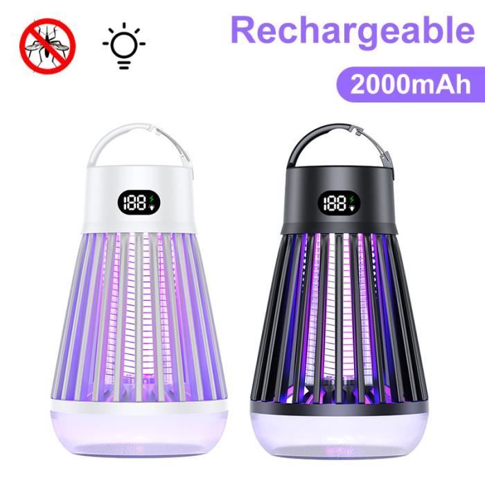 Destructeur D'Insectes Électrique, Lampe Anti-Moustiques Avec Veilleuse 2 En 1, Lampe De Destructeur D'Insectes Électrique, Lampe Anti-Moustiques Avec Veilleuse 2 En 1, Lampe De