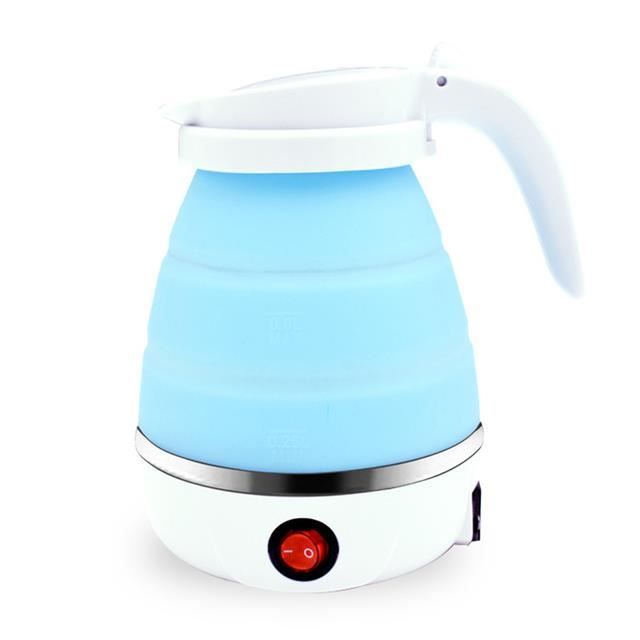 Bouilloire De Voyage Pliable 700ml - Portable Et Compacte - Noire - Qualité Alimentaire - Neuf